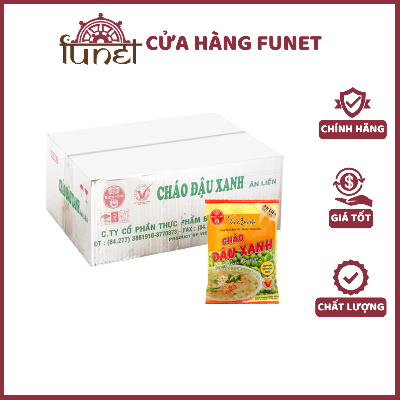 Cháo Đậu Xanh - Combo 10 gói x 50g - Ảnh 3