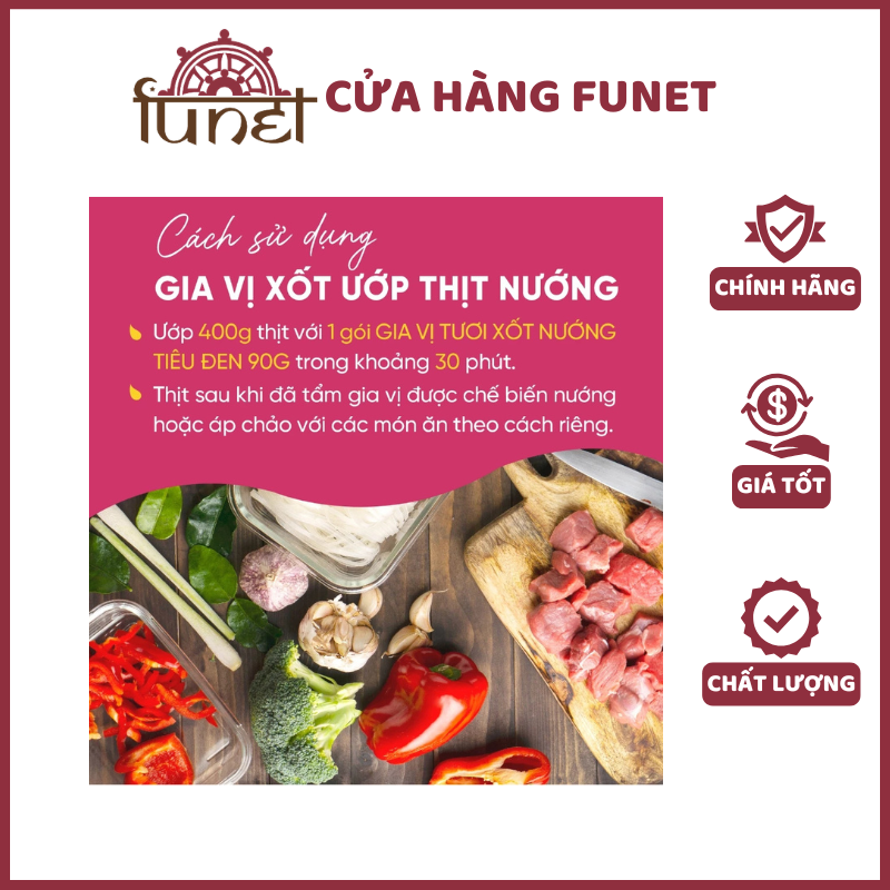 Xốt Ướp Thịt Nướng Cicook - 6 Gói x 90g - Ảnh 3