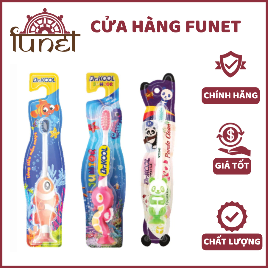Bàn Chải Đánh Răng Trẻ Em Dr.Kool Kids – Bảo Vệ Nướu Cho Bé - Ảnh 2