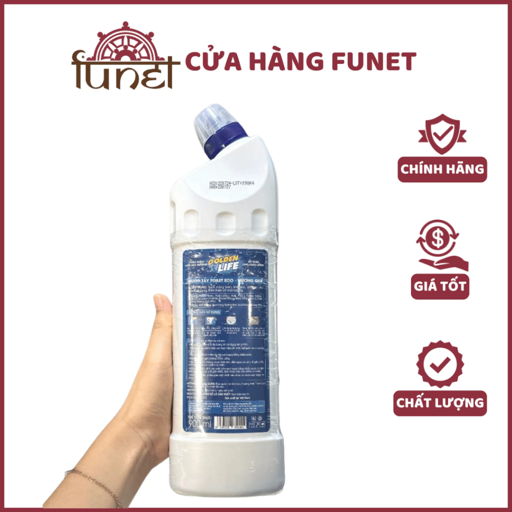 Nước Tẩy Toilet - Dung tích 900ml - Ảnh 3