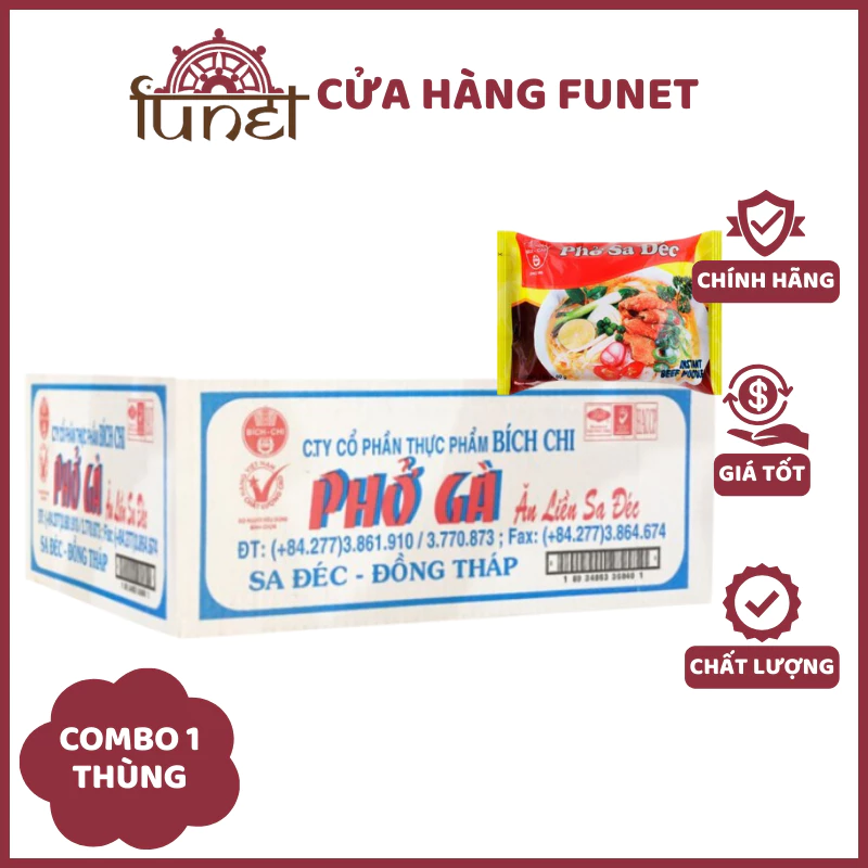 Phở Ăn Liền Sa Đéc Bích Chi Combo 10 Gói – Sợi Phở Dai Ngon Nước Lèo Đậm Chuẩn Vị - Ảnh 5