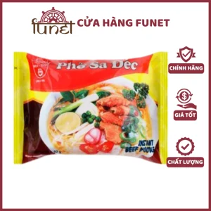 Phở Ăn Liền Sa Đéc Bích Chi Combo 10 Gói – Sợi Phở Dai Ngon Nước Lèo Đậm Chuẩn Vị