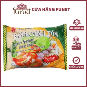 Bánh Canh Tôm Ăn Liền Bích Chi 60g – Sợi Dai Ngon, Nước Lèo Đậm Vị Hương Tôm