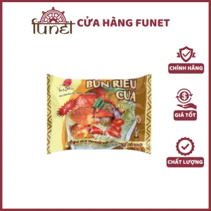 Bún Riêu Cua Ăn Liền Bích Chi – Combo 10 Gói/1 Thùng – Đậm Đà Hương Cua, Chế Biến 4 Phút Tiện Lợi