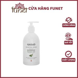 Nước Rửa Tay Dưỡng Ẩm Hương Bạc Hà Scentuals Rosemary Mint Moisturizing Hand Soap 375ml Làm Sạch, Dịu Nhẹ, Mềm Da