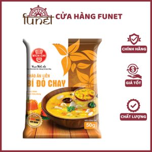 Cháo Bí Đỏ Chay Ăn Liền Bích Chi Combo 10 Gói