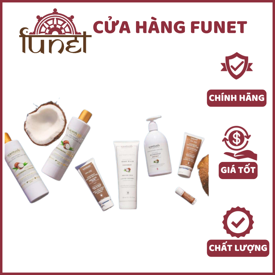 SỮA TẮM SCENTUALS COCONUT BODY WASH 300ML - Ảnh 2