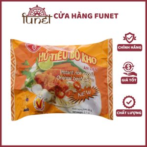 Hủ Tiếu Bò Kho Ăn Liền Bích Chi Combo 10 Gói