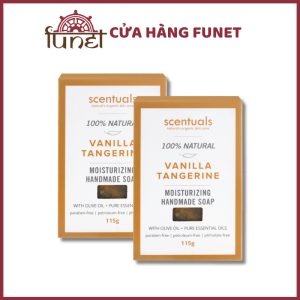 XÀ BÔNG HANDMADE SCENTUALS VANILLA TANGERINE 115G